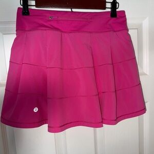 lululemon athletica Hot Pink Skater Tennis Skirt